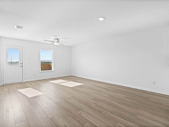 The family room is great for hosting family gatherings