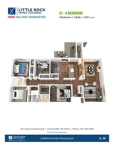 Floor plan E1