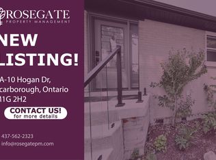 10 Hogan Dr #2A, Toronto, ON M1G 2H2
