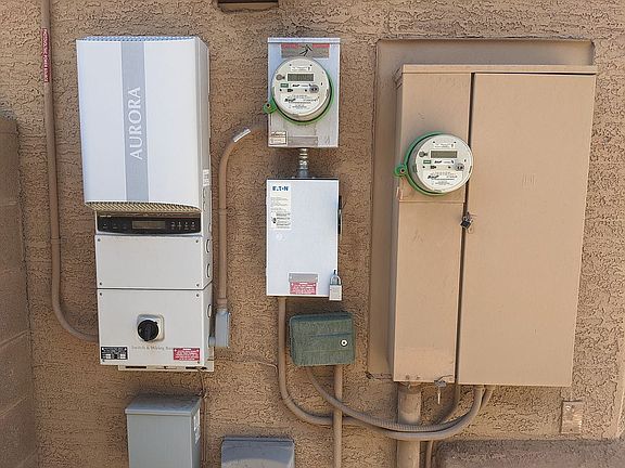 Utility panels.