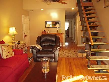 Tiled fireplace, wood mantle
						:
						Adds warmth to the living area, with stunning views to outside.