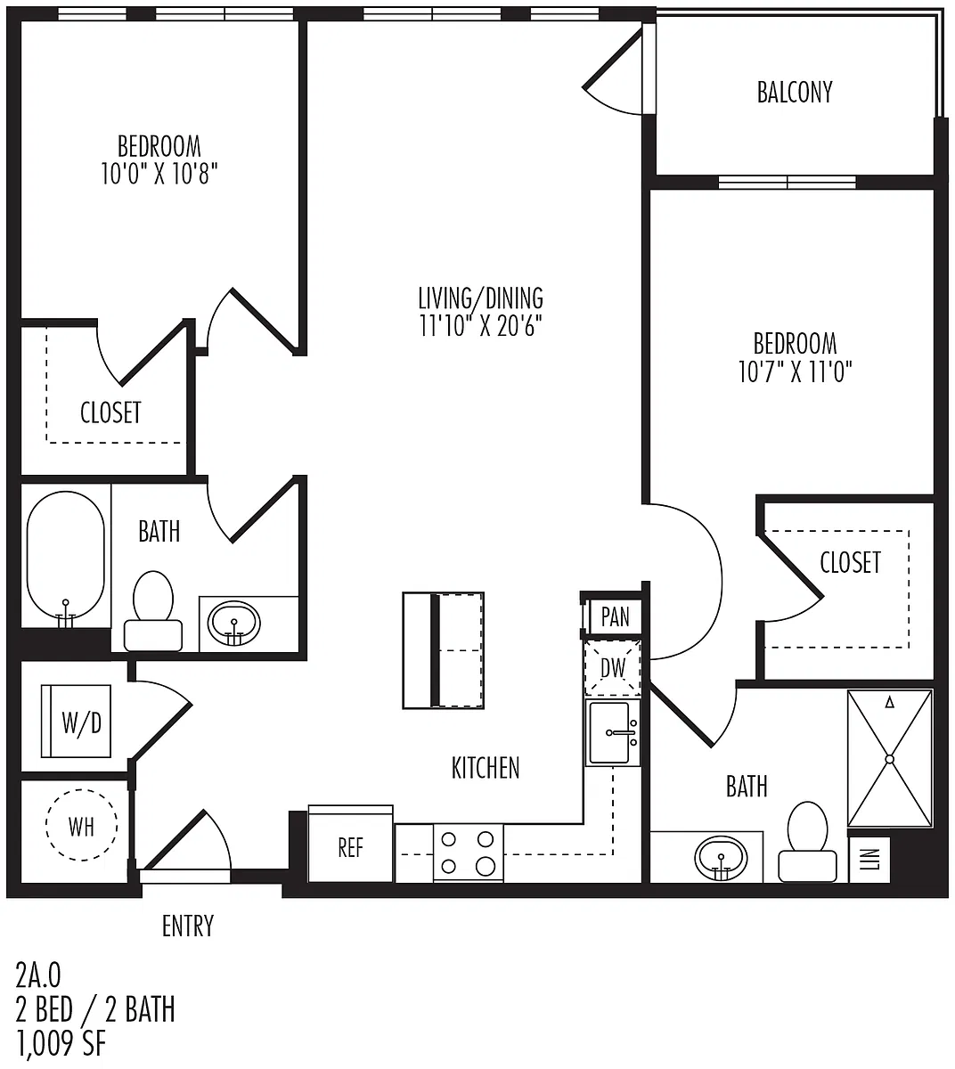 Floor plan 2A