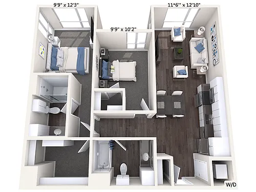 Floor plan B2_992