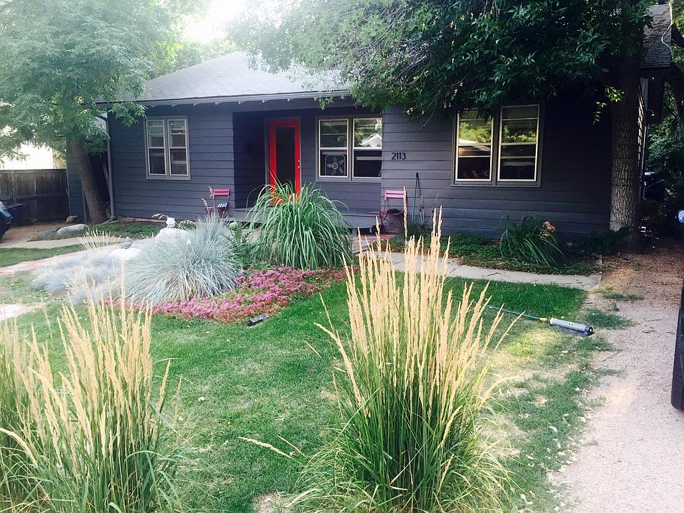 front yard, 2111 is on the left side in this photo
