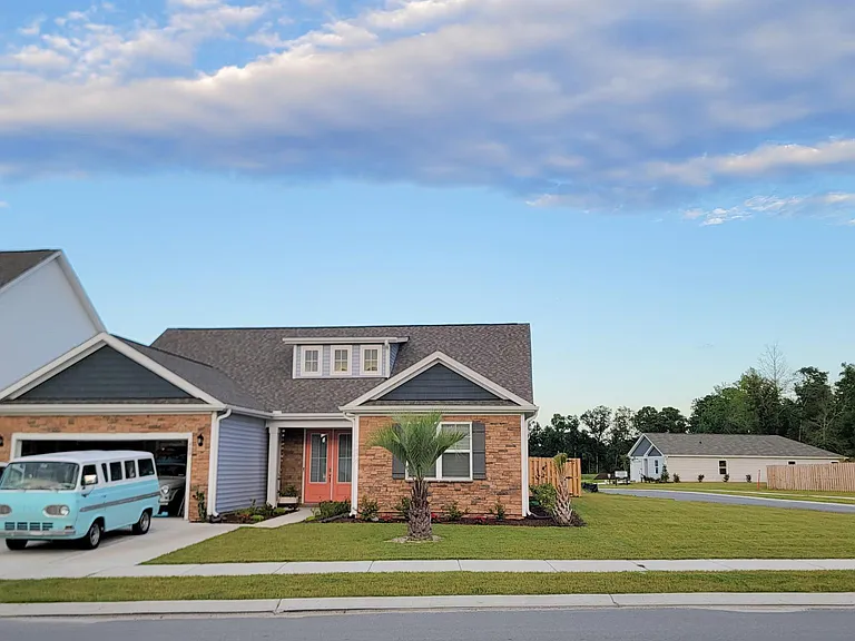 Large corner lot across from amenities