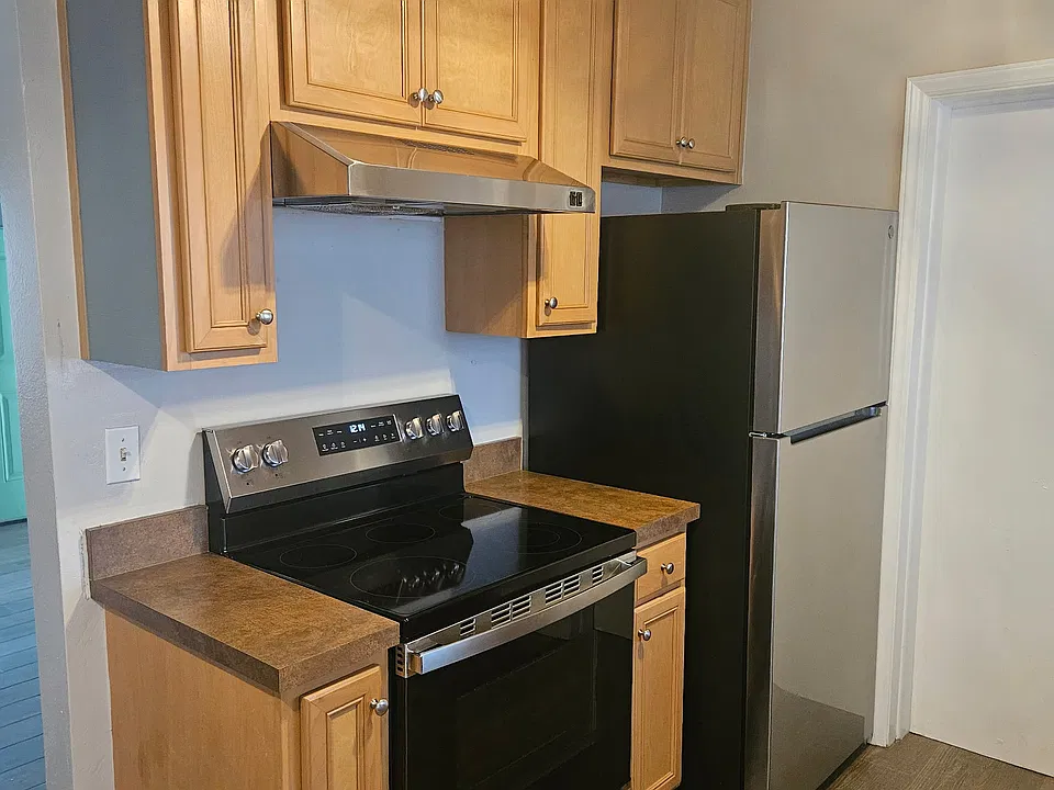 New stainless steel appliances