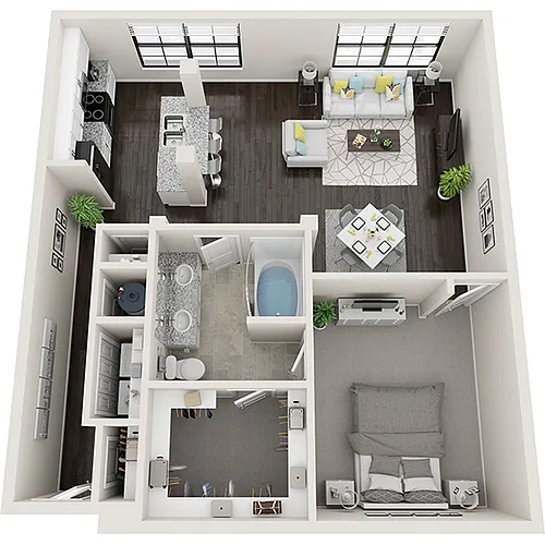 Floor plan Riverside Premier