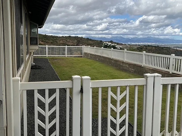 Right side yard
