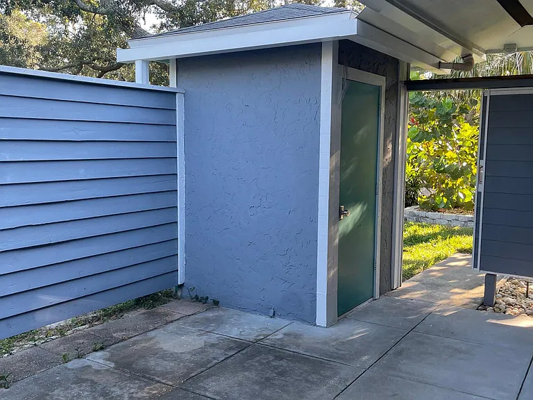 Outdoor storage area