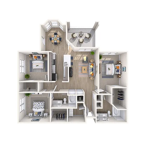 Floor plan C1