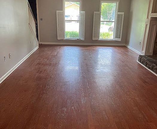 floors being refinished 