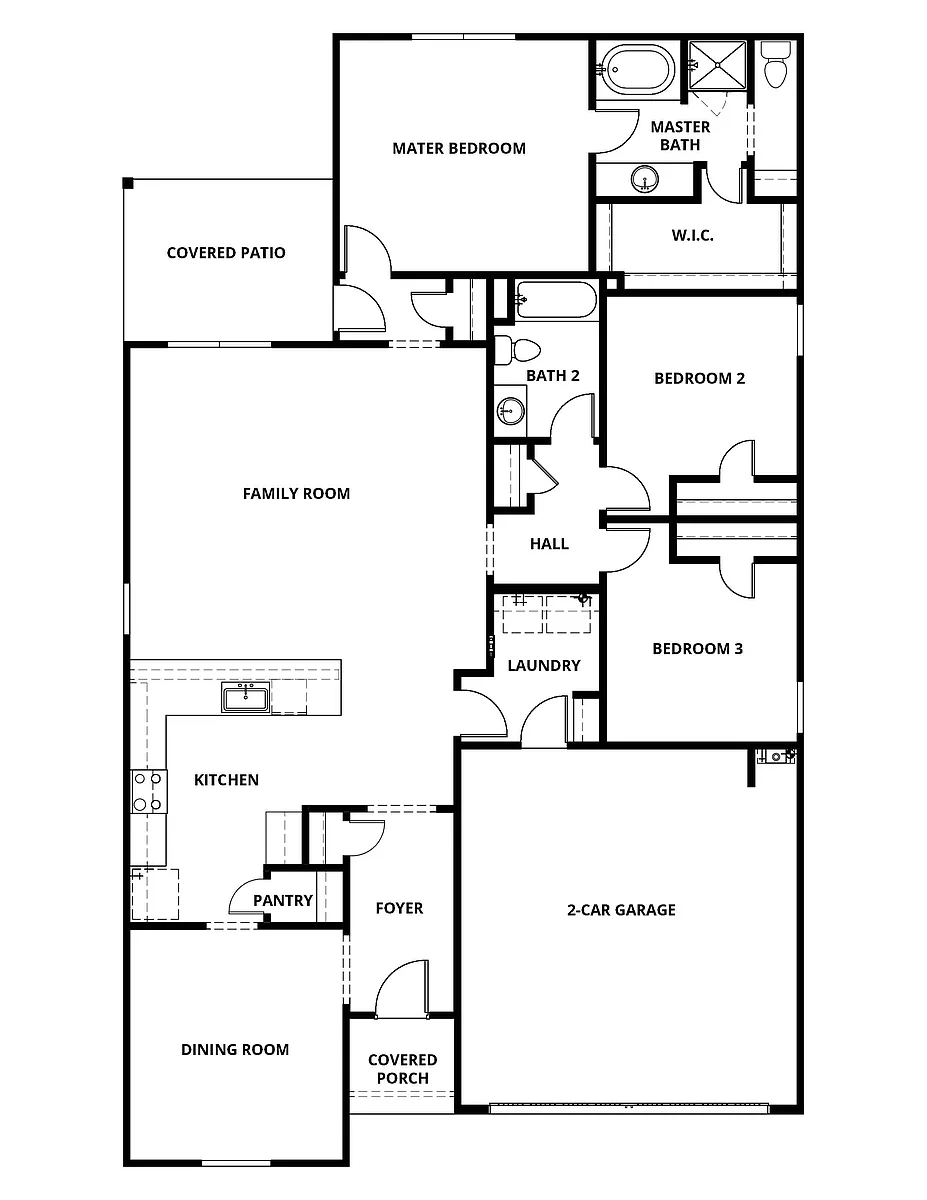 Floor plan Falls