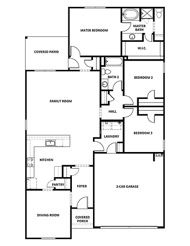 Floor plan Falls