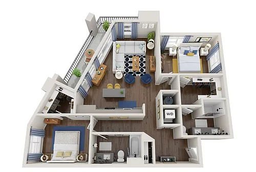 Floor plan 2C