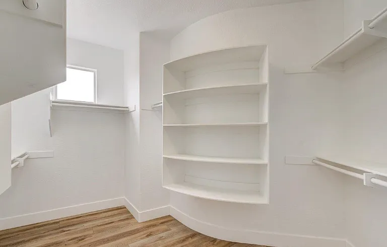 Master bedroom closet