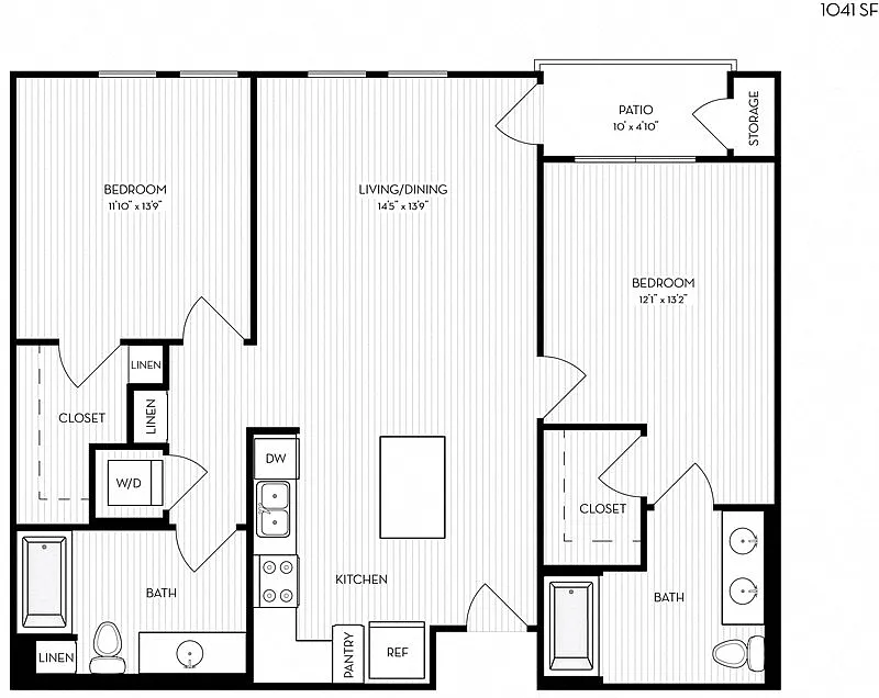 Floor plan Revela Floorplan 2-2A-2