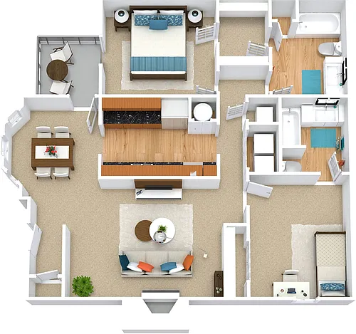 Floor plan The Wessex