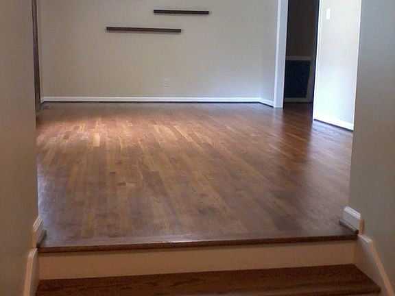 view of living room empty