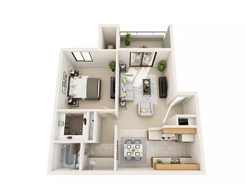 Floor plan A2U