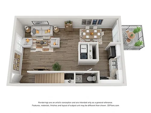 Floor plan C1