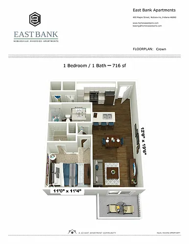 Floor plan Crown 1.1