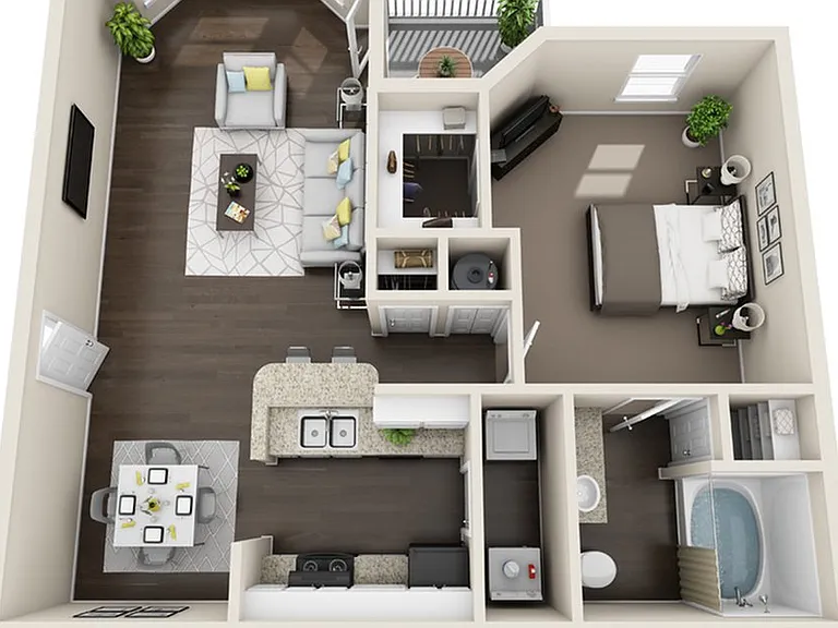Ashford (826 SF) Ashford (826 SF)