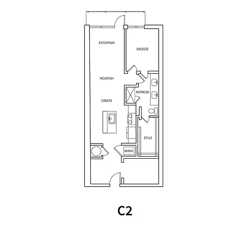 Floor plan C2
