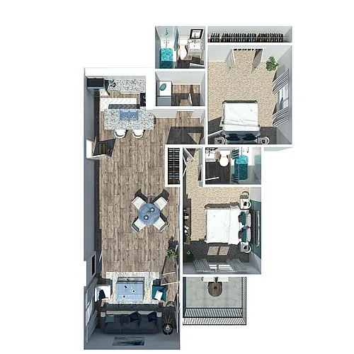 Floor plan The Mulberry