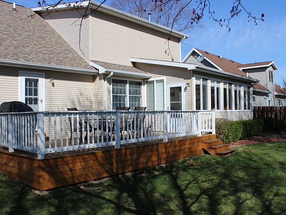 Deck and back of house