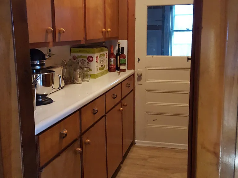 Pantry off kitchen