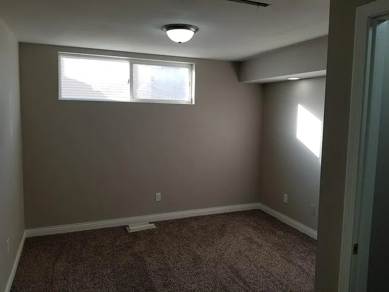 Basement bedroom
