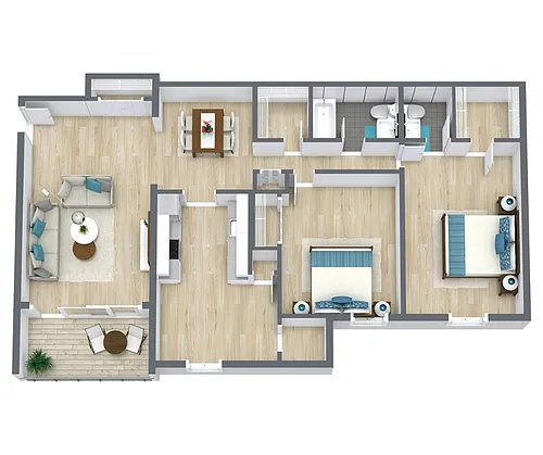 Floor plan Chesapeake