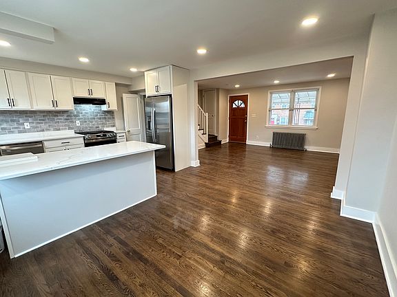 Kitchen and living area