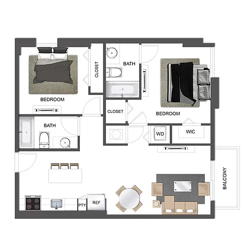 Floor plan B3