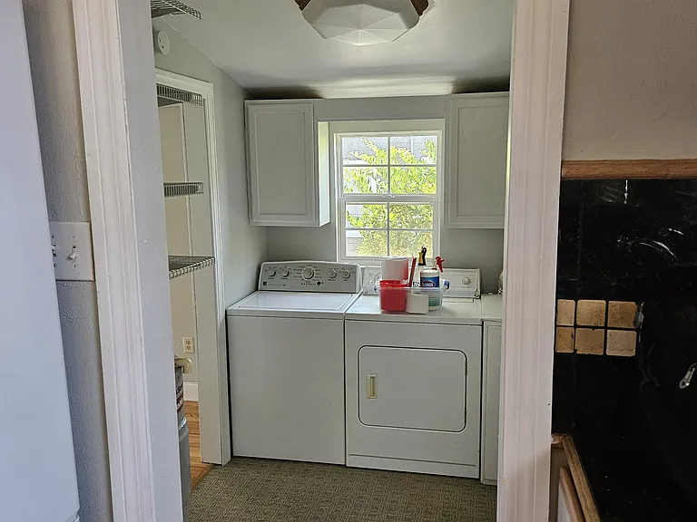 Laundry Area, Washer and Dryer included.
