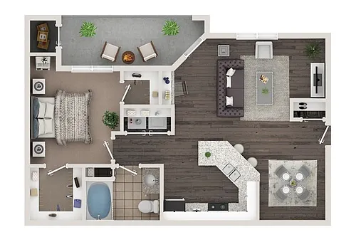 Floor plan A1