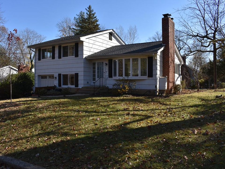Corner lot with new driveway.