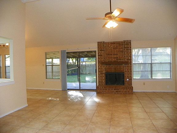 Living Room Fireplace connected to dining room or open Study.