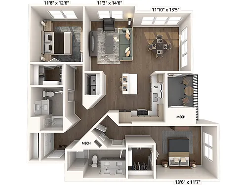 Floor plan BM15