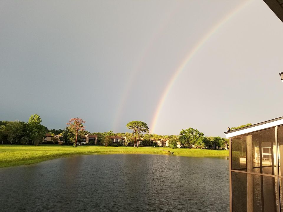 Rainbow View from Screened Porch