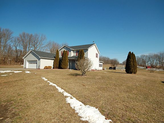 Open and fenced pastures.