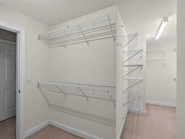 Massive primary closet