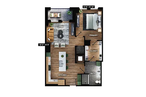 Floor plan A10-B