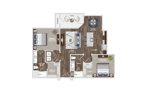 Floor plan B2