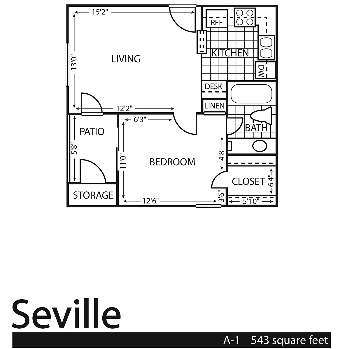 Floor plan Seville