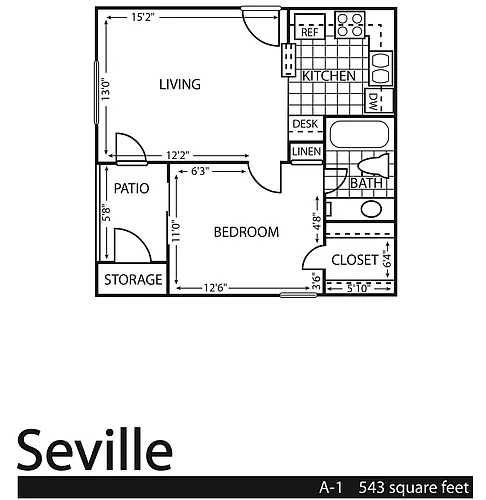 Floor plan Seville