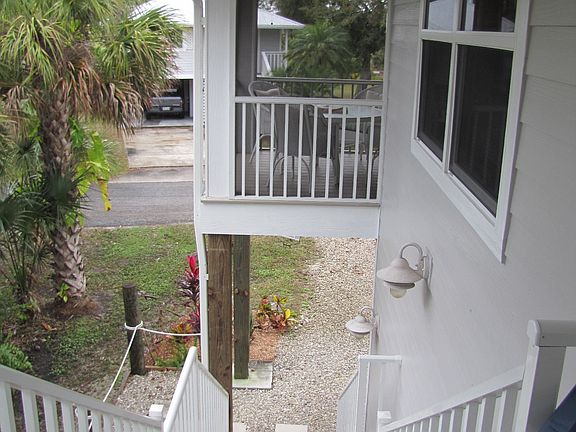 View from front door landing