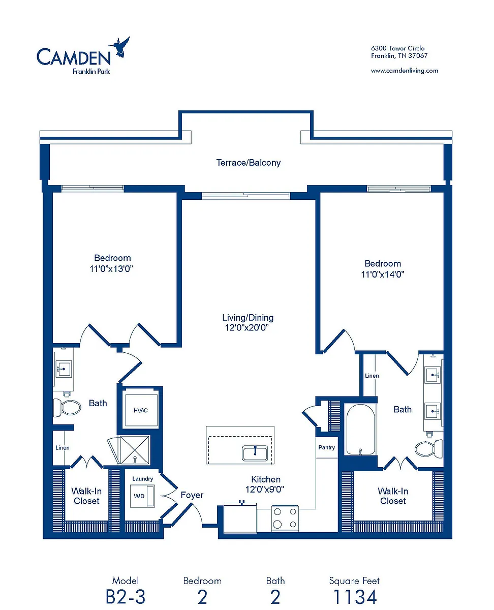 Floor plan B2-3