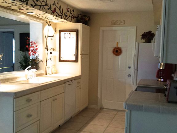 Bright Galley Kitchen