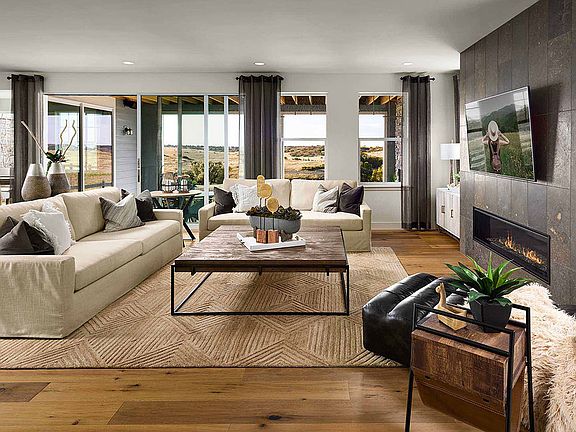 Example of Residence 4505 Great Room Open Study